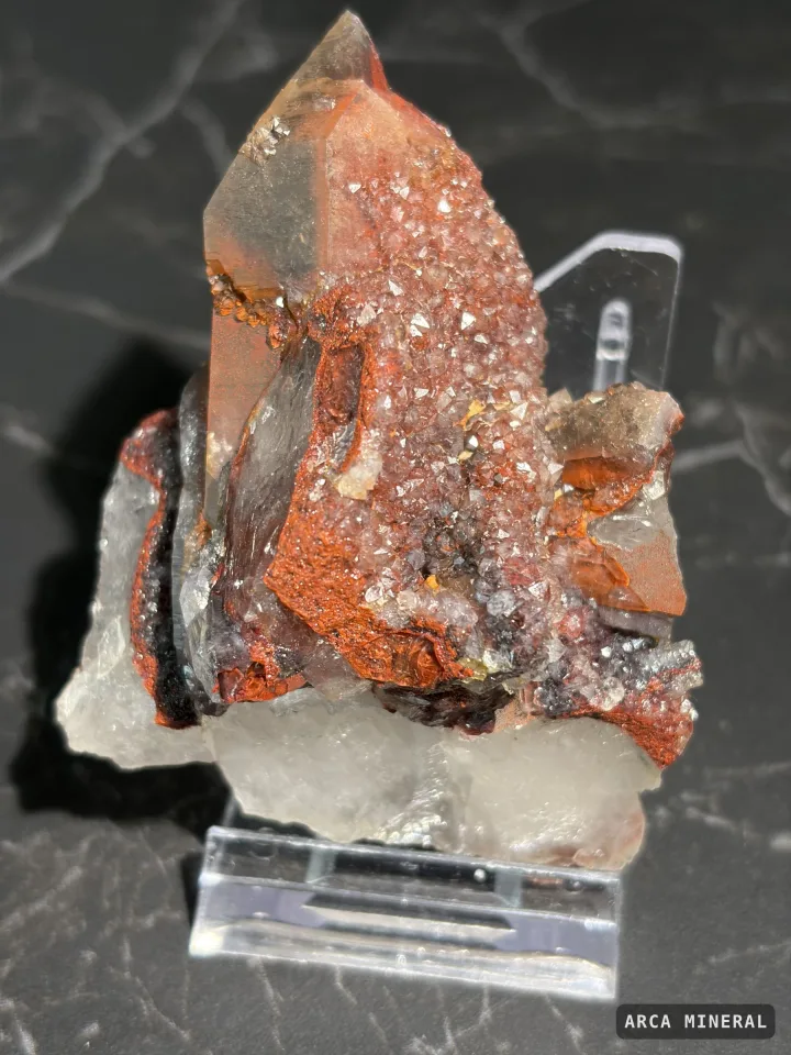 Quartz rouge cactus 2