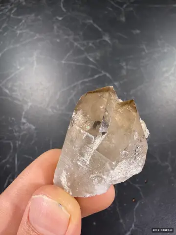 Double Quartz fumé alpin 2
