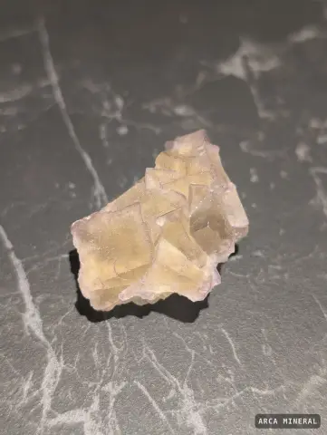 Fluorite Zonée du Var — Fluorite, Var, France