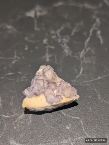Fluorite sur Quartz du Var — Fluorite, Var, France
