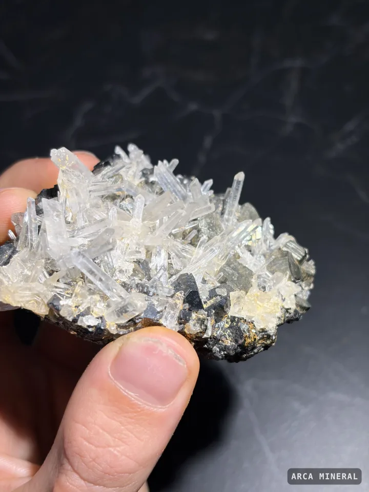 Quartz et Pyrite sur Blende 3