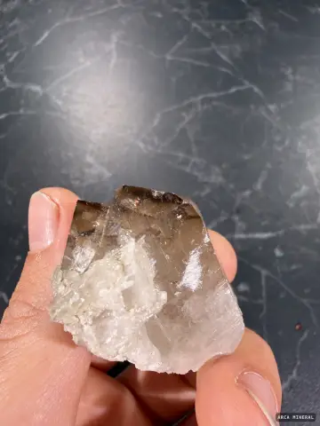 Double Quartz fumé alpin 3