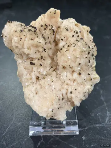 Dolomite Rose avec Pyrite — Dolomite, Arkansas, USA