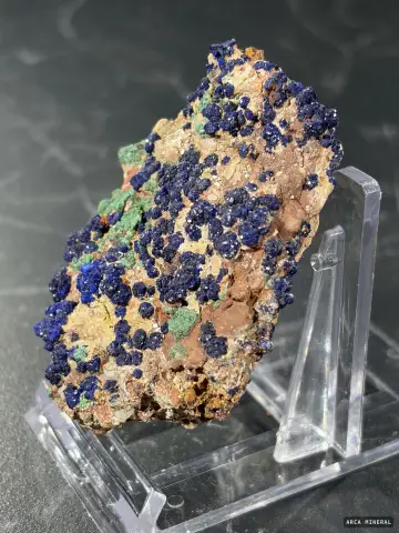 Azurite avec Malachite 3