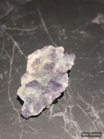 Fluorite Violette Var — Fluorite, Var, France